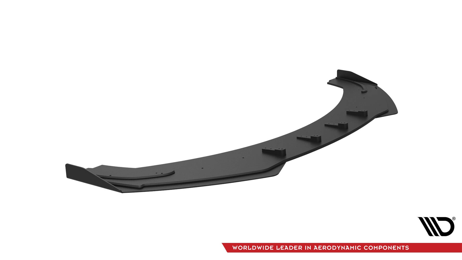 Maxton Street Pro Front Ansatz für +Flaps für + Flaps Audi A7 RS7 Look C7 schwarz Hochglanz