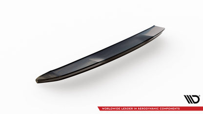 Maxton Höher Spoiler CAP für 3D Cupra Formentor Mk1 schwarz Hochglanz