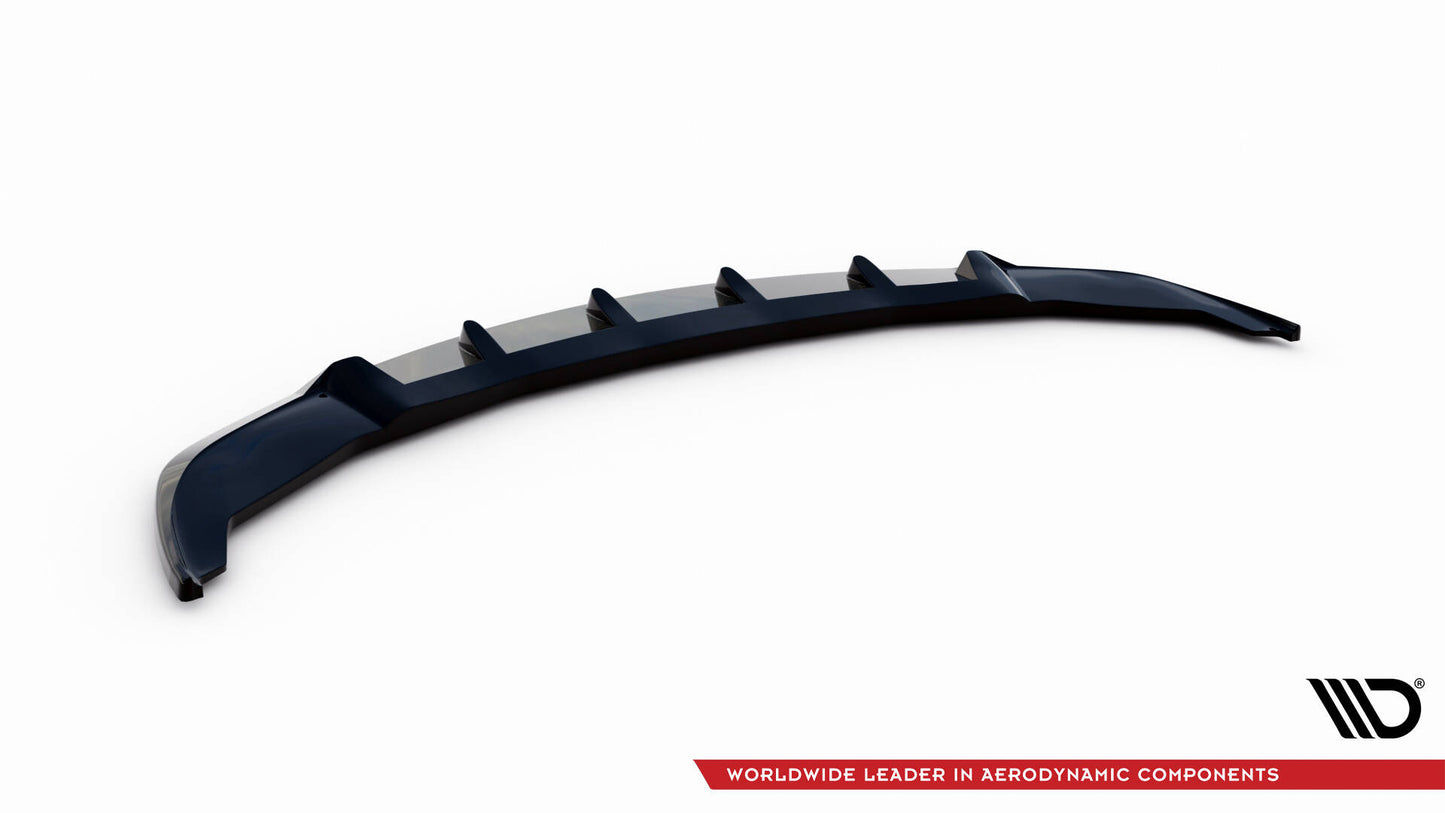Maxton Front Ansatz V.1 für BMW 7 F01 schwarz Hochglanz