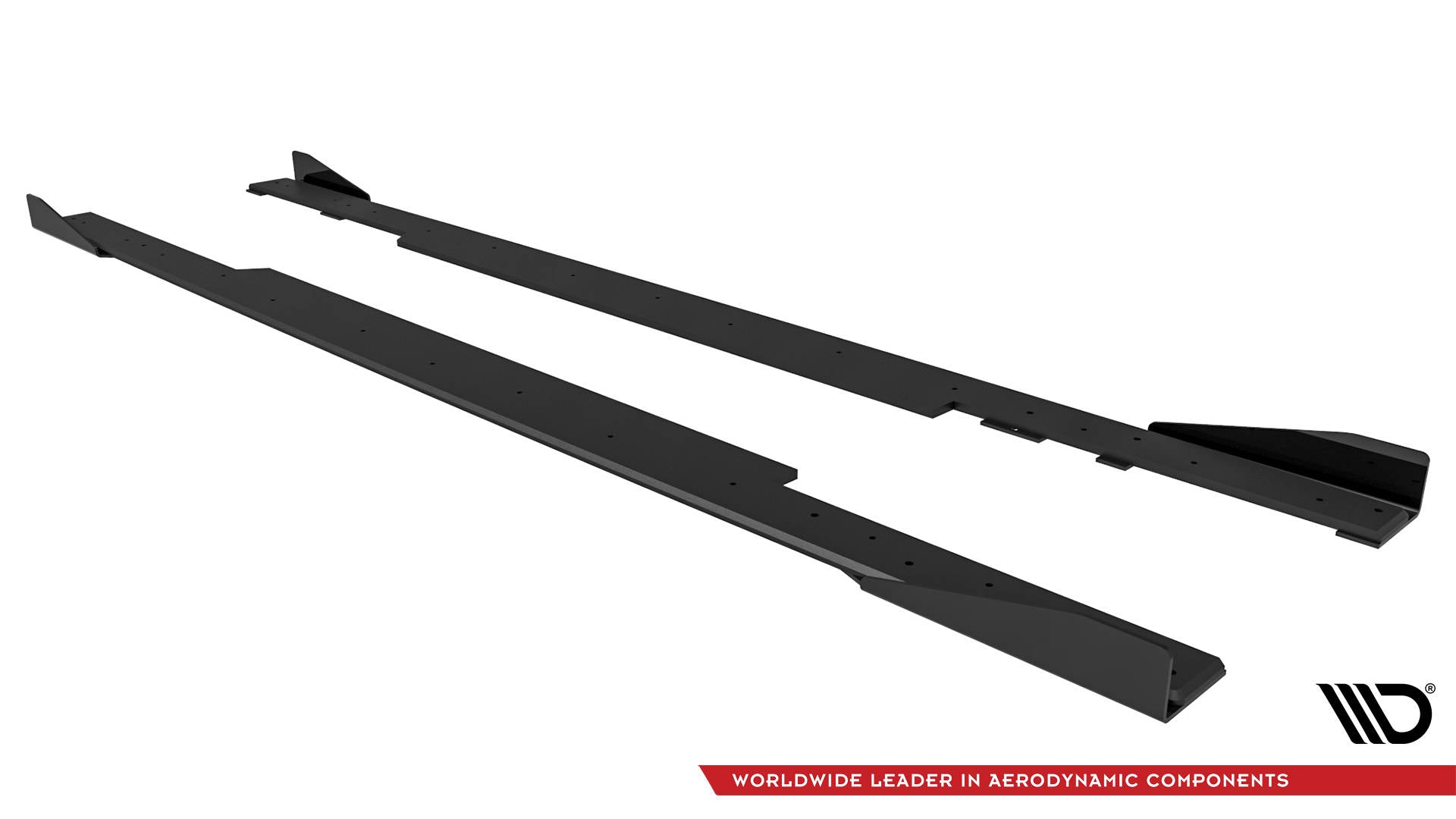 Maxton Street Pro Seitenschweller Ansatz für + Flaps BMW 2 Coupe G42 schwarz Hochglanz