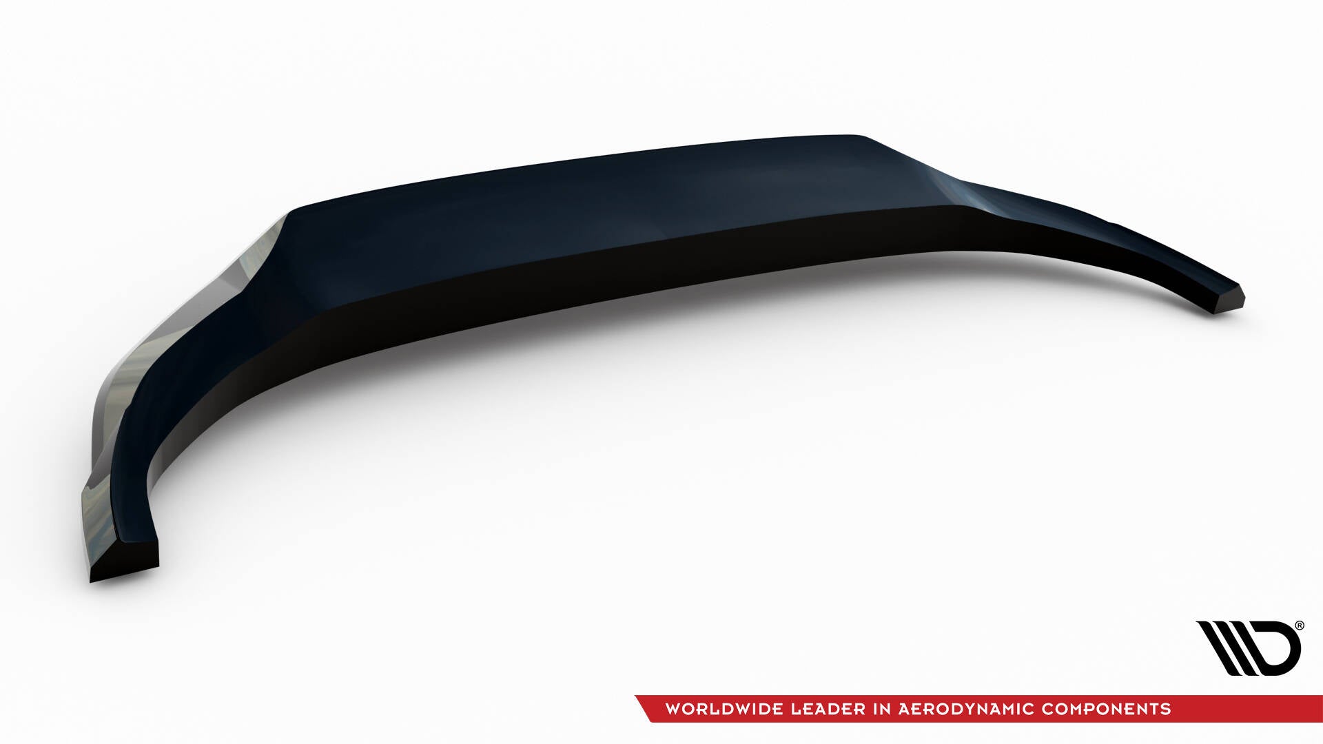 Maxton Front Ansatz für Audi SQ8 / Q8 S-Line Mk1 Facelift schwarz Hochglanz
