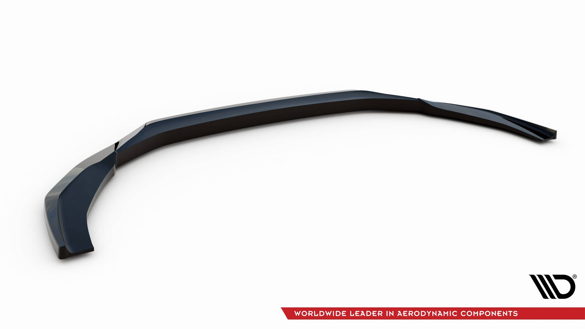 Maxton Front Ansatz V.1 für Audi RS4 B9 Facelift schwarz Hochglanz