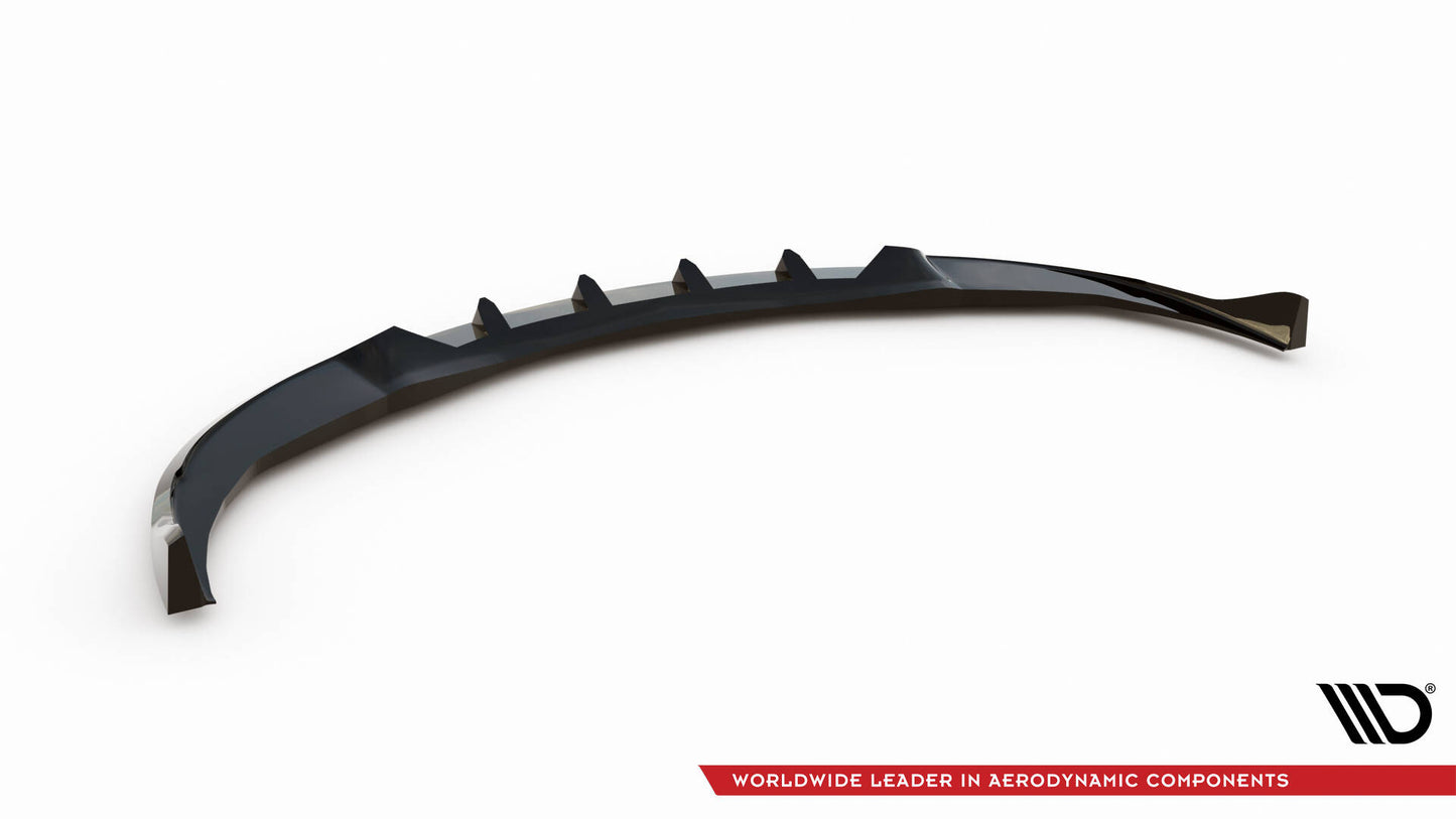 Maxton Front Ansatz für BMW Z4 M-Paket E89 Facelift schwarz Hochglanz