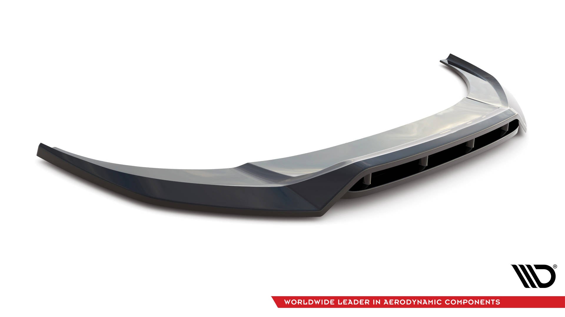 Maxton Front Ansatz V.3 für Audi RSQ8 Mk1 schwarz Hochglanz