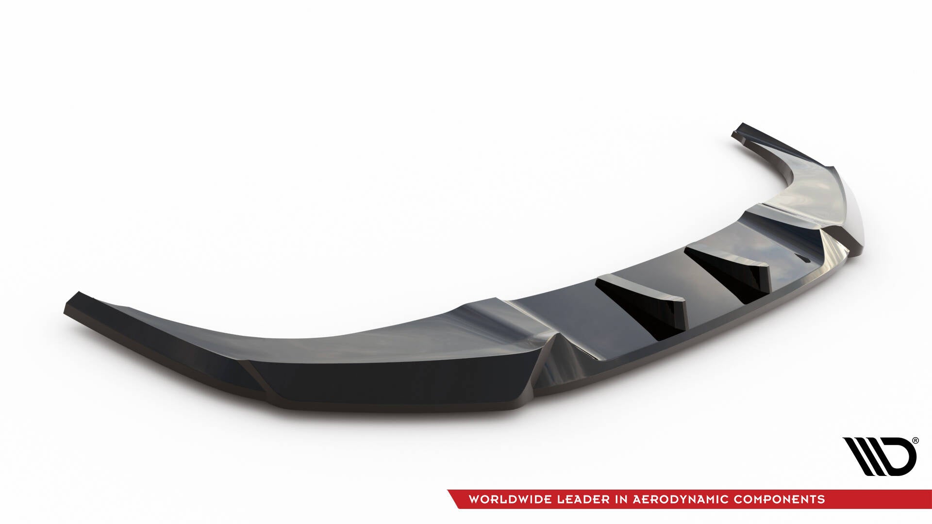 Maxton Front Ansatz für Honda Civic SI Mk10 schwarz Hochglanz