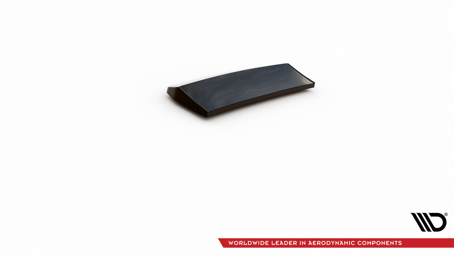 Maxton Mittlerer Diffusor Heck Ansatz für Audi TT S-Line 8S schwarz Hochglanz