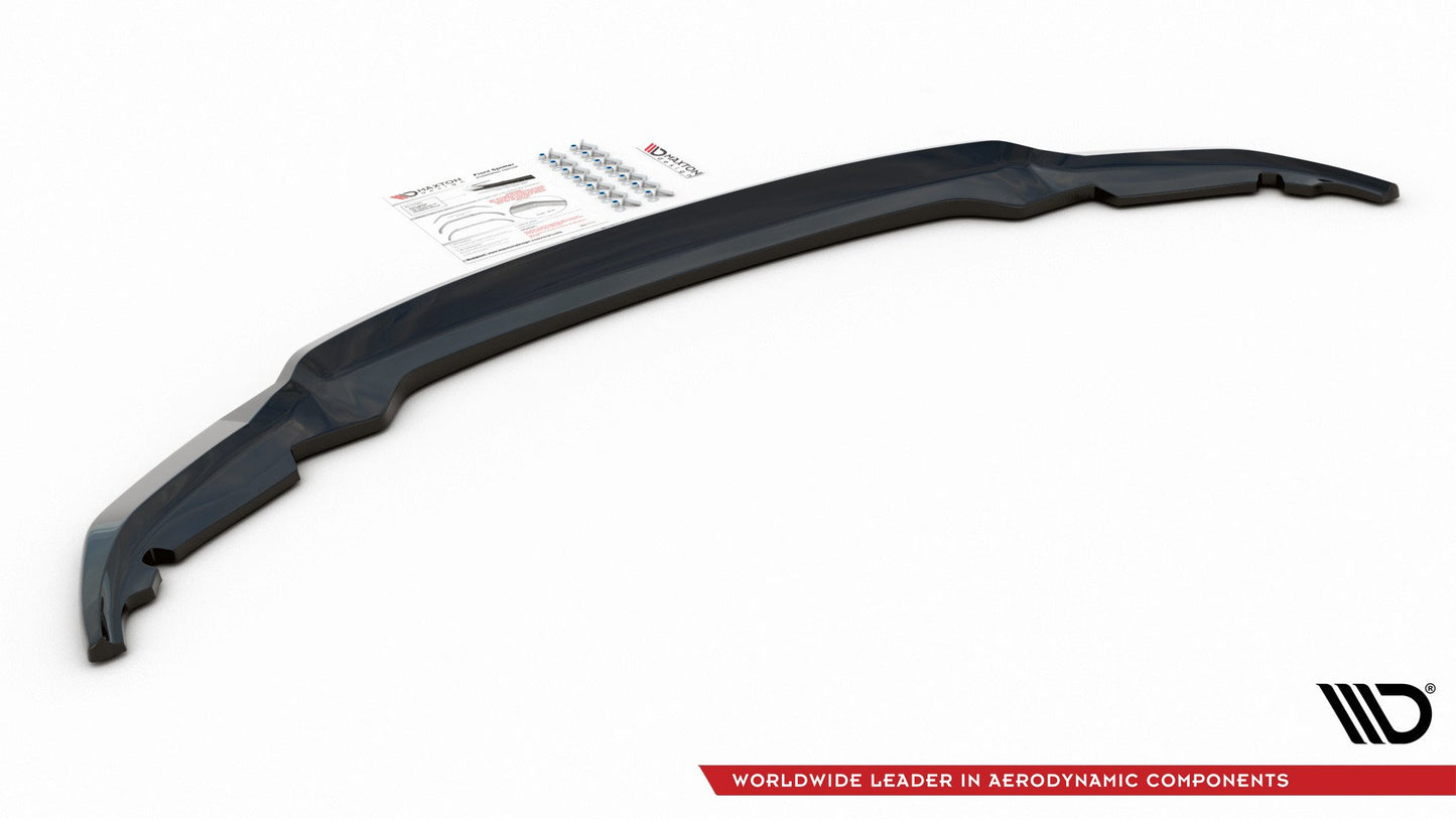 Maxton Front Ansatz für BMW X2 F39 M-Paket schwarz Hochglanz