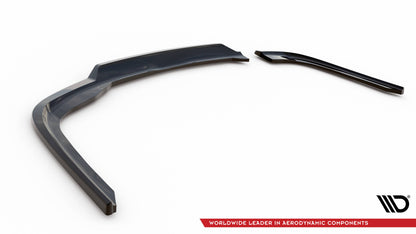 Maxton Mittlerer Diffusor Heck Ansatz DTM Look für BMW 3er GT F34 schwarz Hochglanz