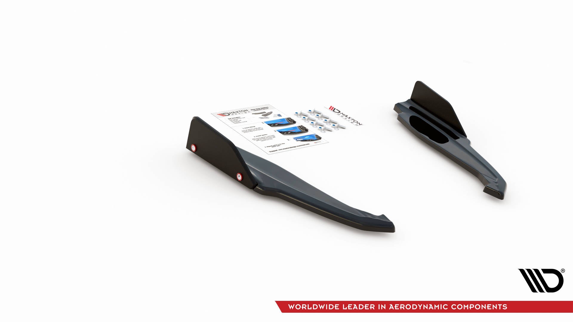 Maxton Heck Ansatz Flaps Diffusor V.1 +Flaps für BMW M8 Gran Coupe F93