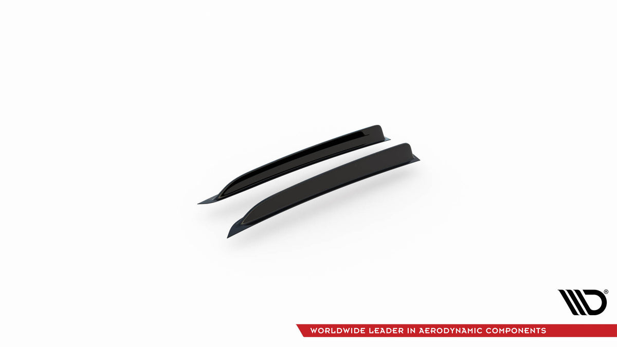 Maxton Kurze Dachschienen Porsche 718 Cayman GT4 RS 982c schwarz Hochglanz