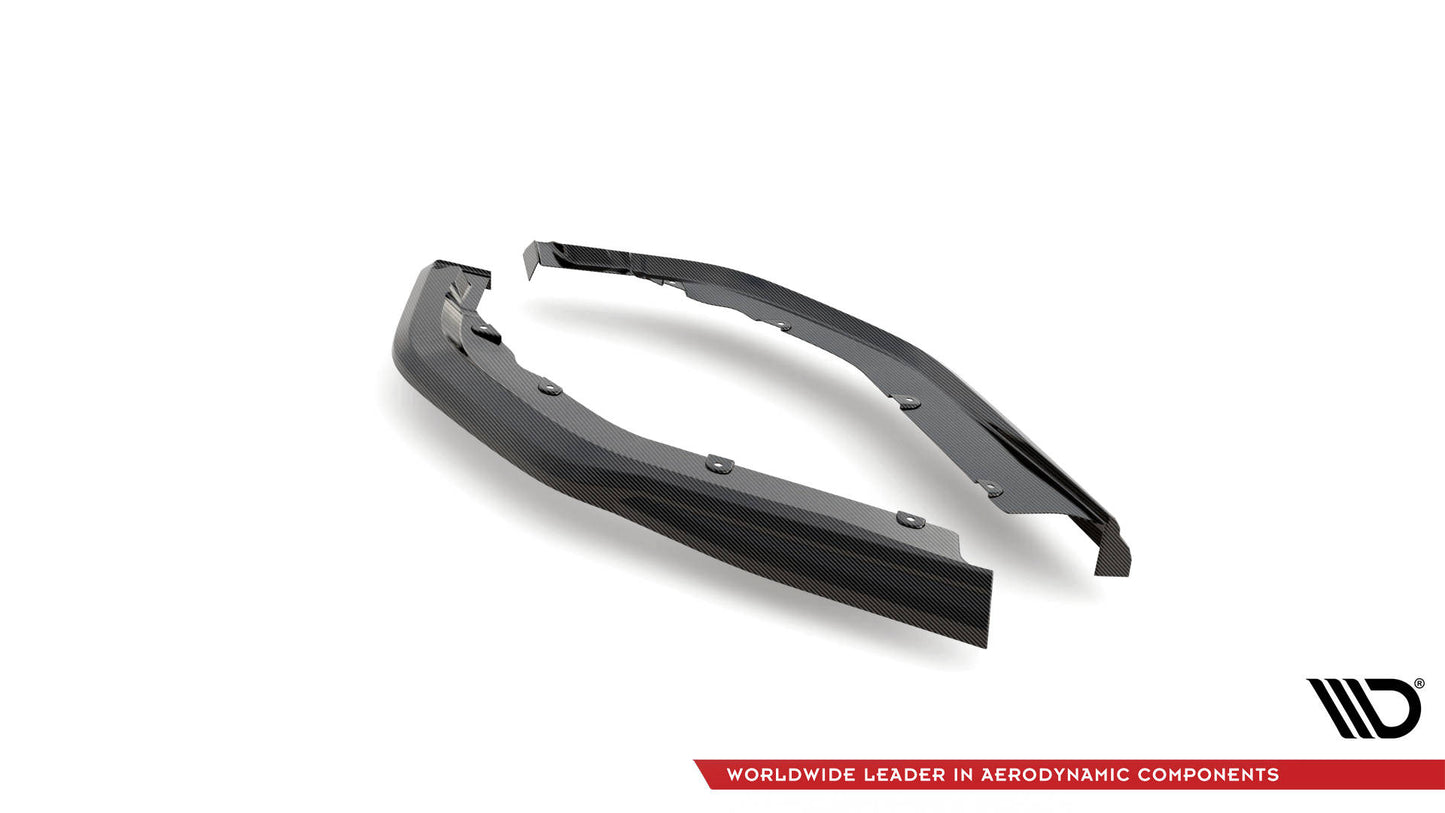 Maxton Carbon Fiber Heck Ansatz Flaps Diffusor für BMW M3 G80