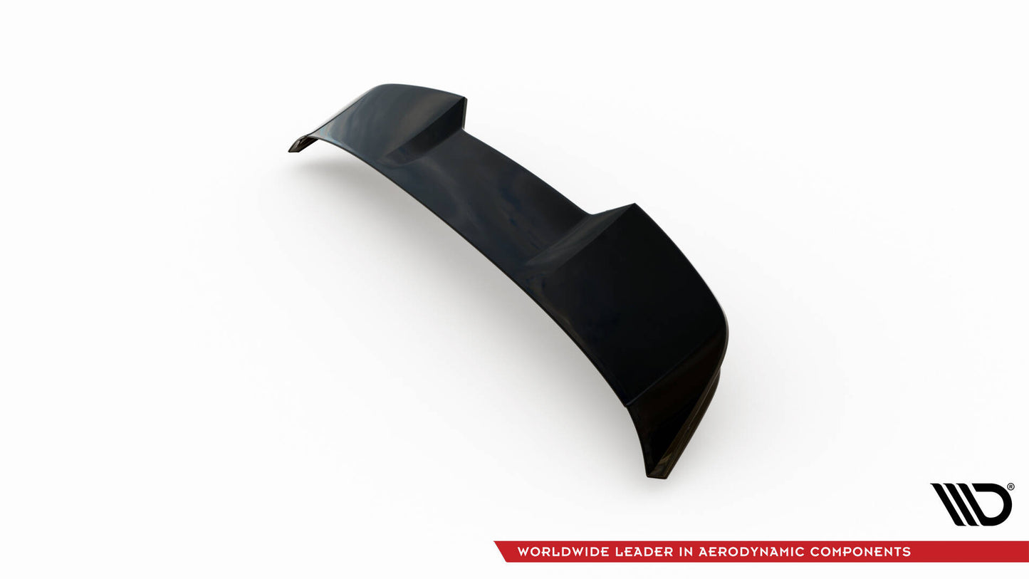 Maxton Spoiler CAP für 3D Audi S3 / A3 S-Line Sportback / Hatchack 8V schwarz Hochglanz