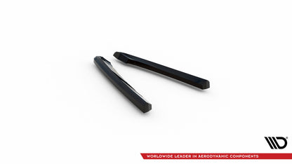 Maxton Heck Ansatz Flaps Diffusor für Ford Mondeo Sport Mk5 Facelift / Fusion Sport Mk2 Facelift schwarz Hochglanz