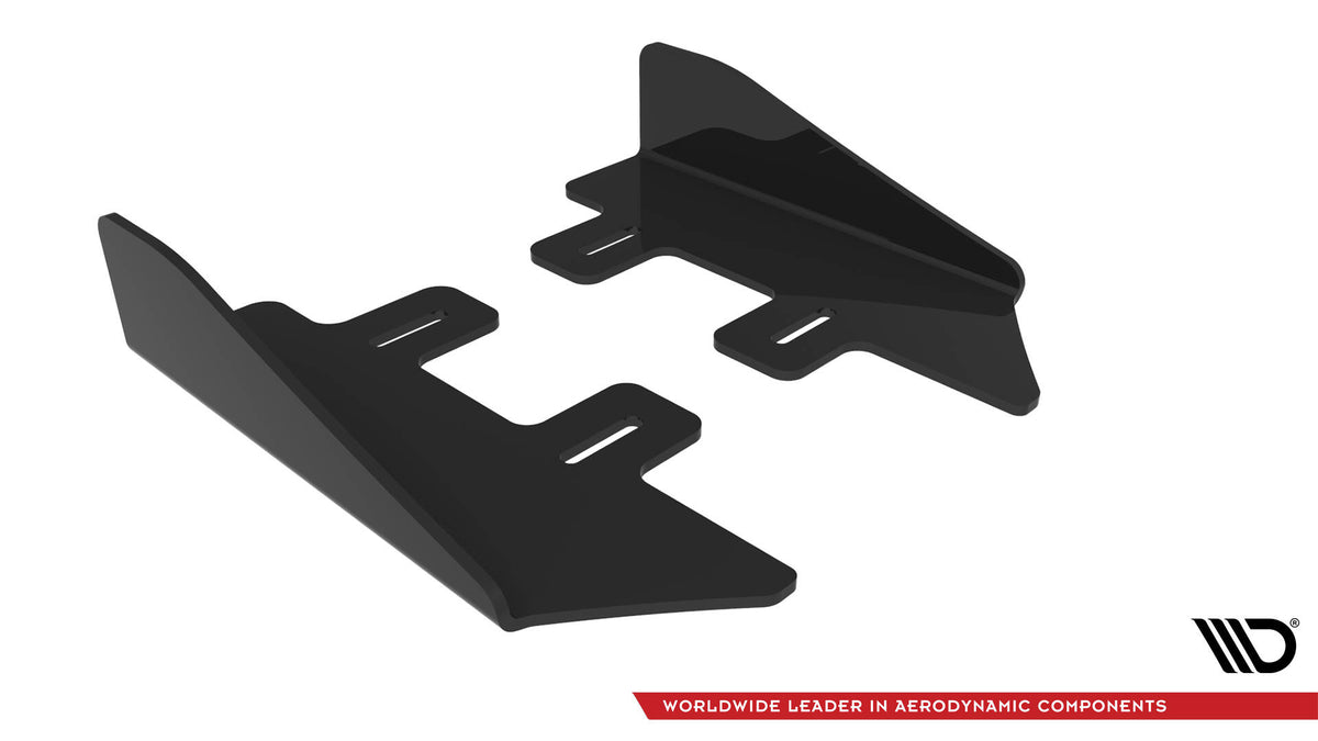 Maxton Side Flaps Subaru WRX STI Mk1 schwarz Hochglanz