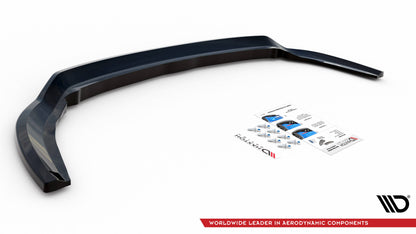 Maxton Mittlerer Diffusor Heck Ansatz DTM Look für Ford C-Max Mk2 schwarz Hochglanz