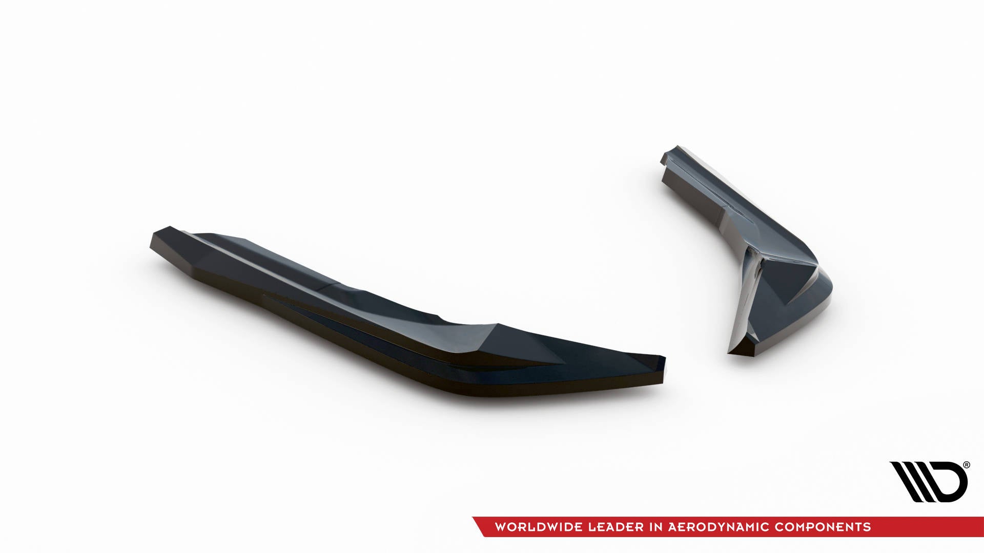 Maxton Heck Ansatz Flaps Diffusor V.5 für BMW M2 G87 schwarz Hochglanz