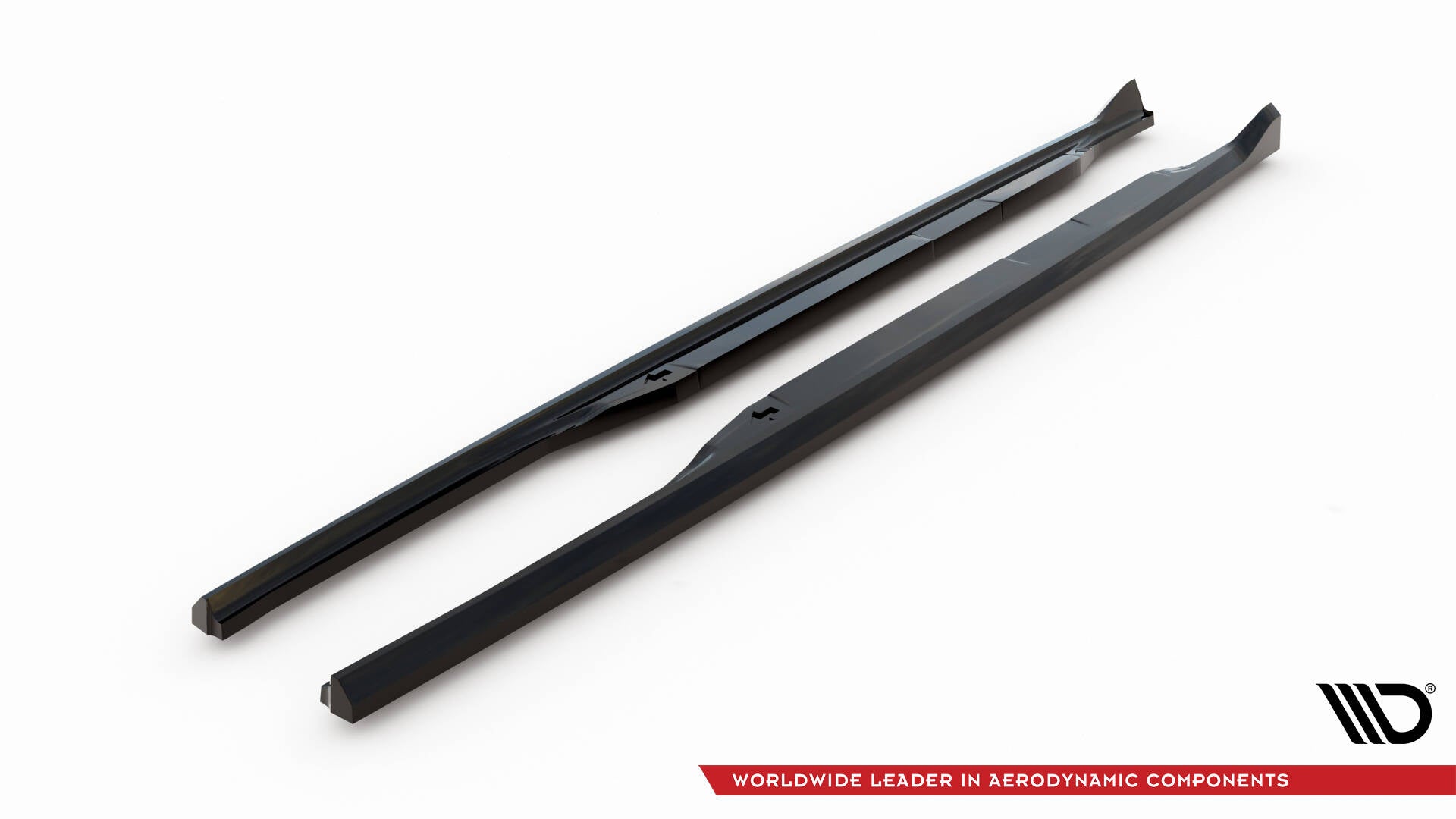 Maxton Seitenschweller Ansatz für Land Rover Range Rover Evoque HSE Dynamic Mk1 Facelift schwarz Hochglanz