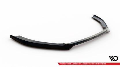 Maxton Front Ansatz V.5 für Audi RS3 Limousine 8V Facelift schwarz Hochglanz