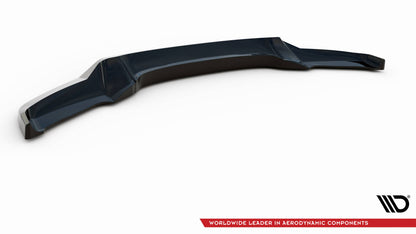 Maxton Front Ansatz V.2 für BMW X6 M-Paket F16 schwarz Hochglanz