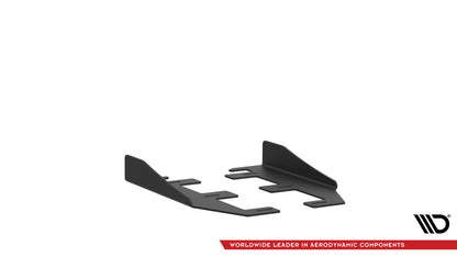 Maxton Side Flaps Audi S3 / A3 S-Line Limousine 8V schwarz Hochglanz