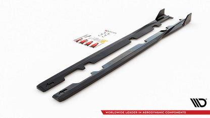 Maxton Seitenschweller Ansatz für V.2 für + Flaps Ford Fiesta ST / ST-Line