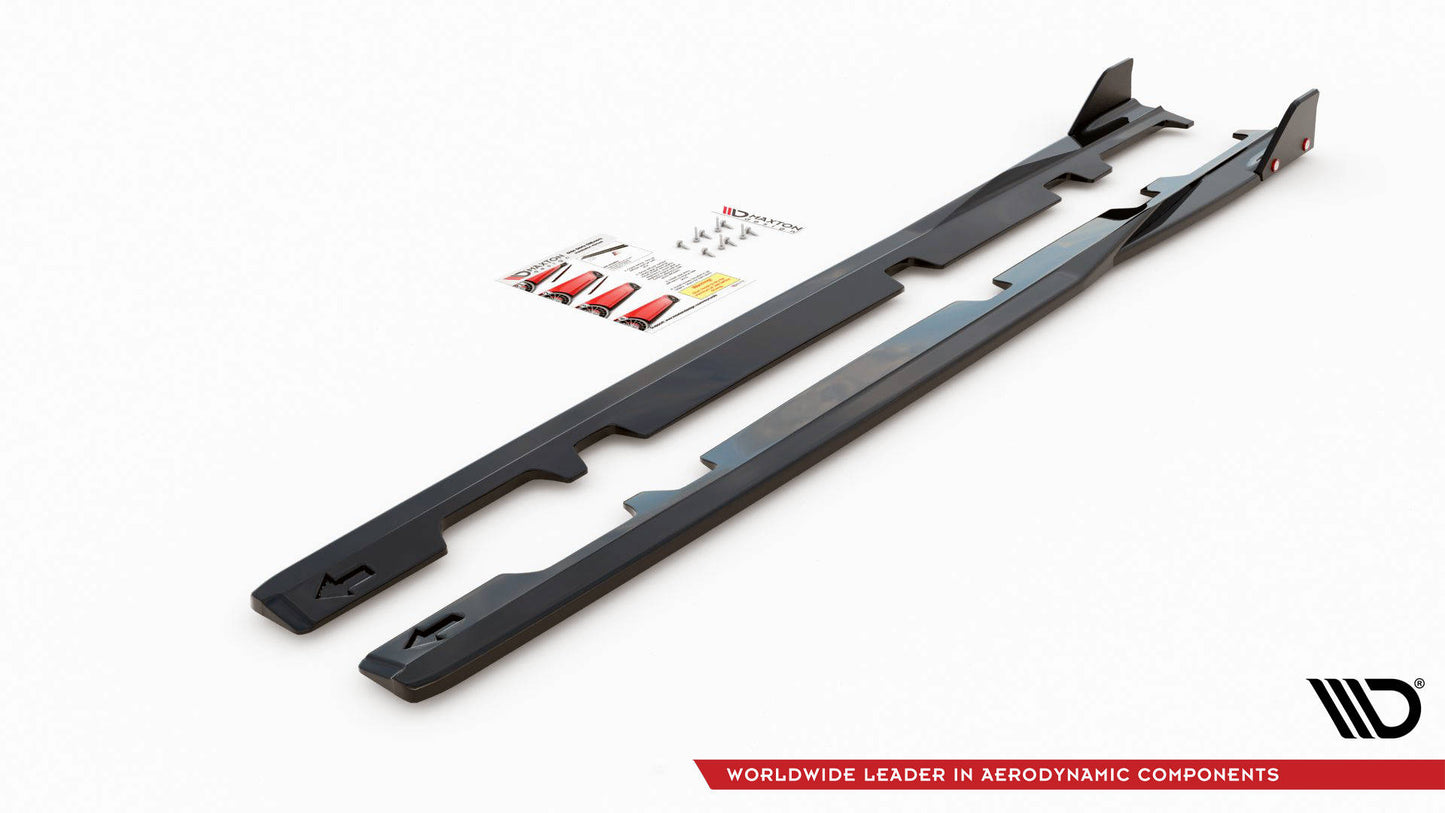 Maxton Seitenschweller Ansatz für V.2 für + Flaps Ford Fiesta ST / ST-Line