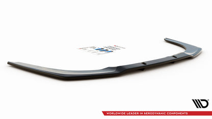 Maxton Mittlerer Diffusor Heck Ansatz DTM Look für BMW 8 Gran Coupe M-Paket G16 schwarz Hochglanz