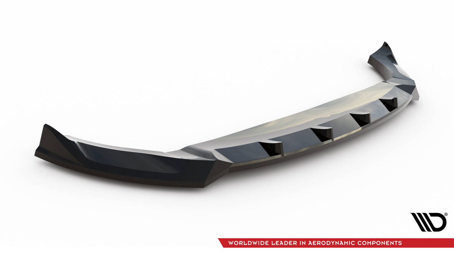 Maxton Front Ansatz für Land Rover Range Rover Velar R-Dynamic Mk1 schwarz Hochglanz
