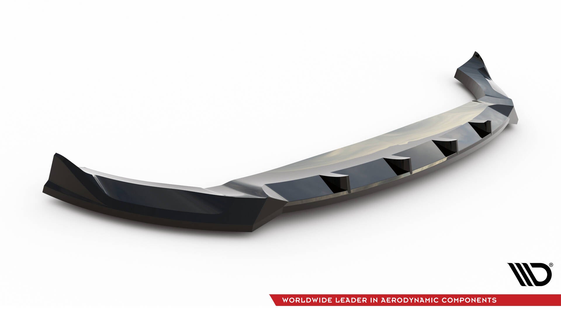 Maxton Front Ansatz für Land Rover Range Rover Velar R-Dynamic Mk1 schwarz Hochglanz