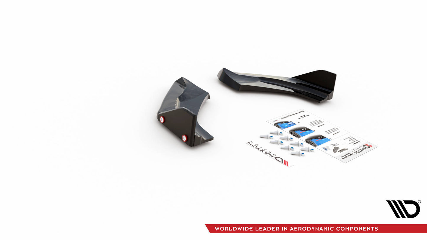 Maxton Heck Ansatz Flaps Diffusor V.1 +Flaps für Hyundai I30 N Hatchback Mk3 Facelift