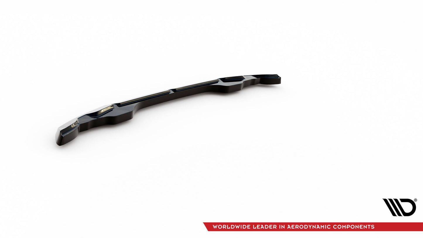 Maxton Mittlerer Diffusor Heck Ansatz für BMW 2 Coupe M-Paket G42 schwarz Hochglanz