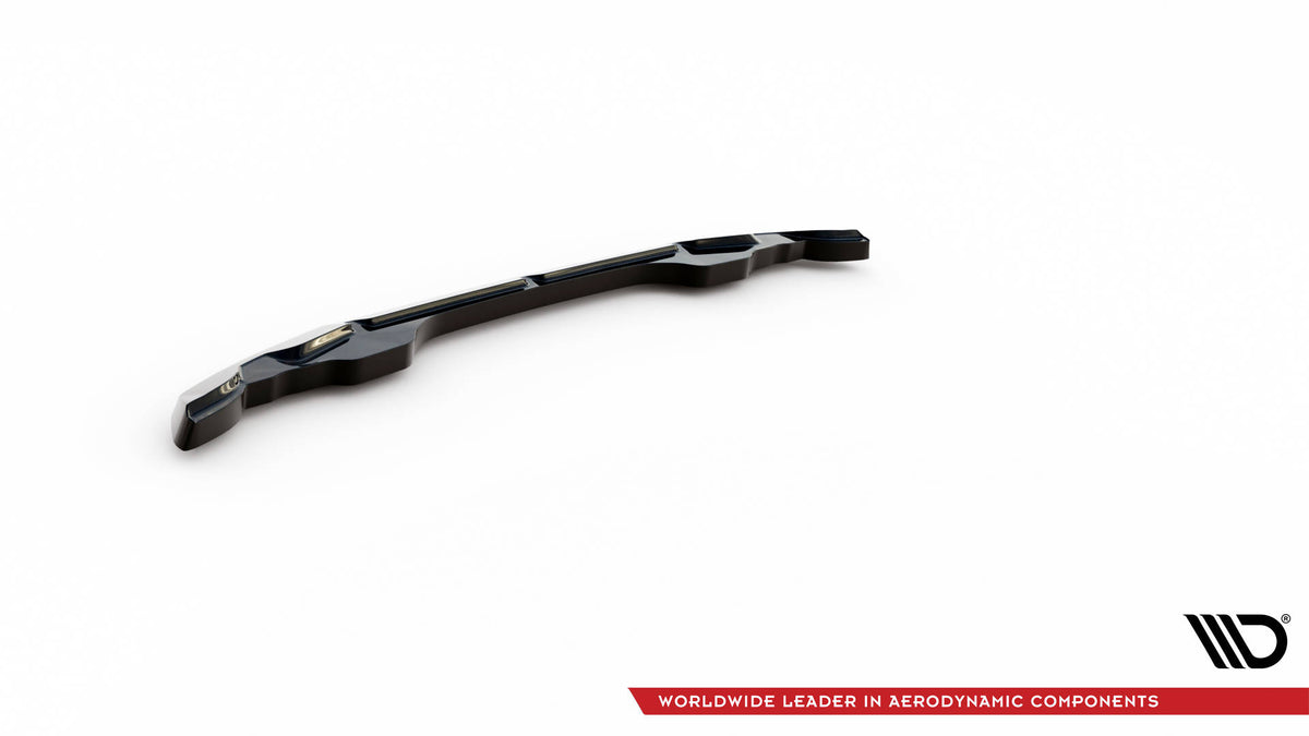 Maxton Mittlerer Diffusor Heck Ansatz für BMW 2 Coupe M-Paket G42 schwarz Hochglanz