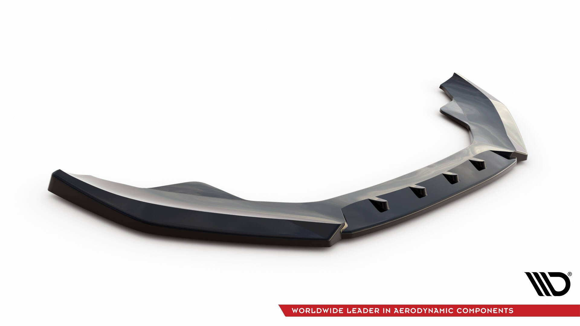 Maxton Front Ansatz V.3 für Audi A4 S-Line / S4 B8 Facelift schwarz Hochglanz