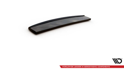 Maxton Mittlerer Diffusor Heck Ansatz für Audi S8 D4 schwarz Hochglanz