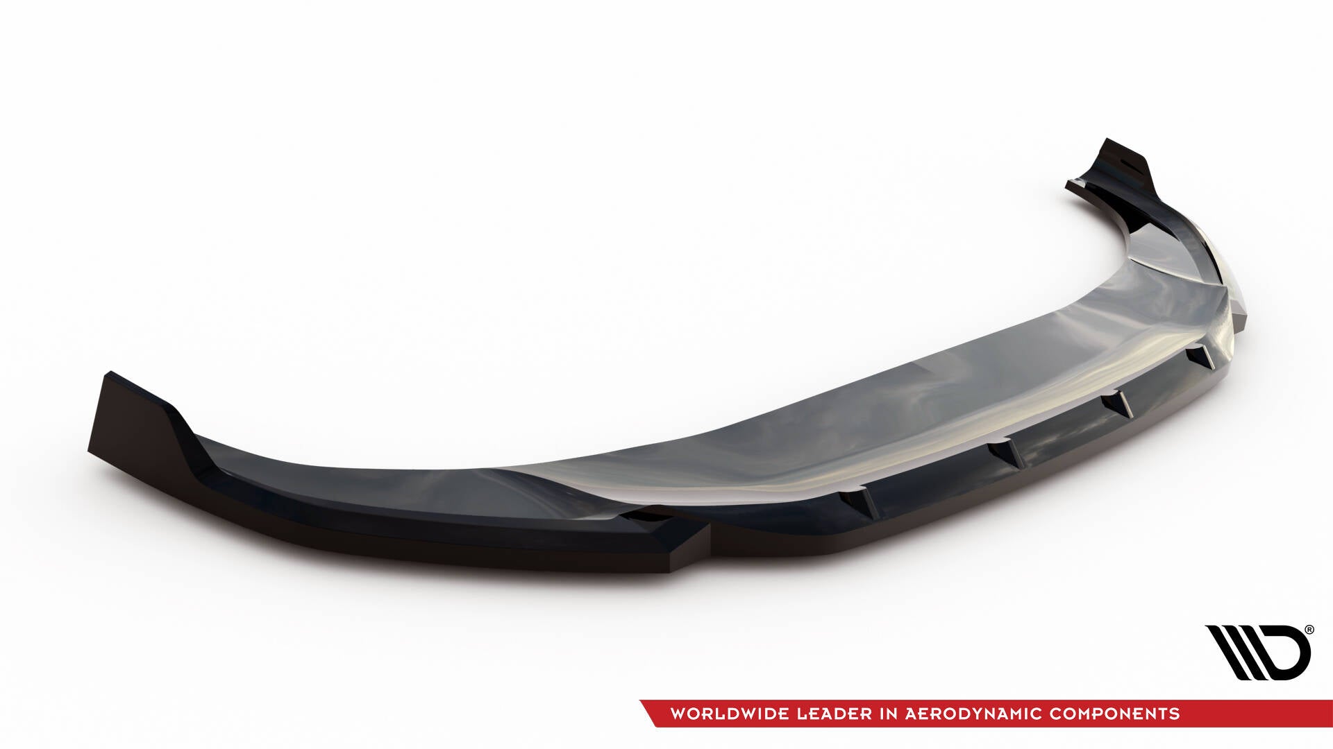 Maxton Front Ansatz V.2 für Audi Q3 Sportback F3 schwarz Hochglanz