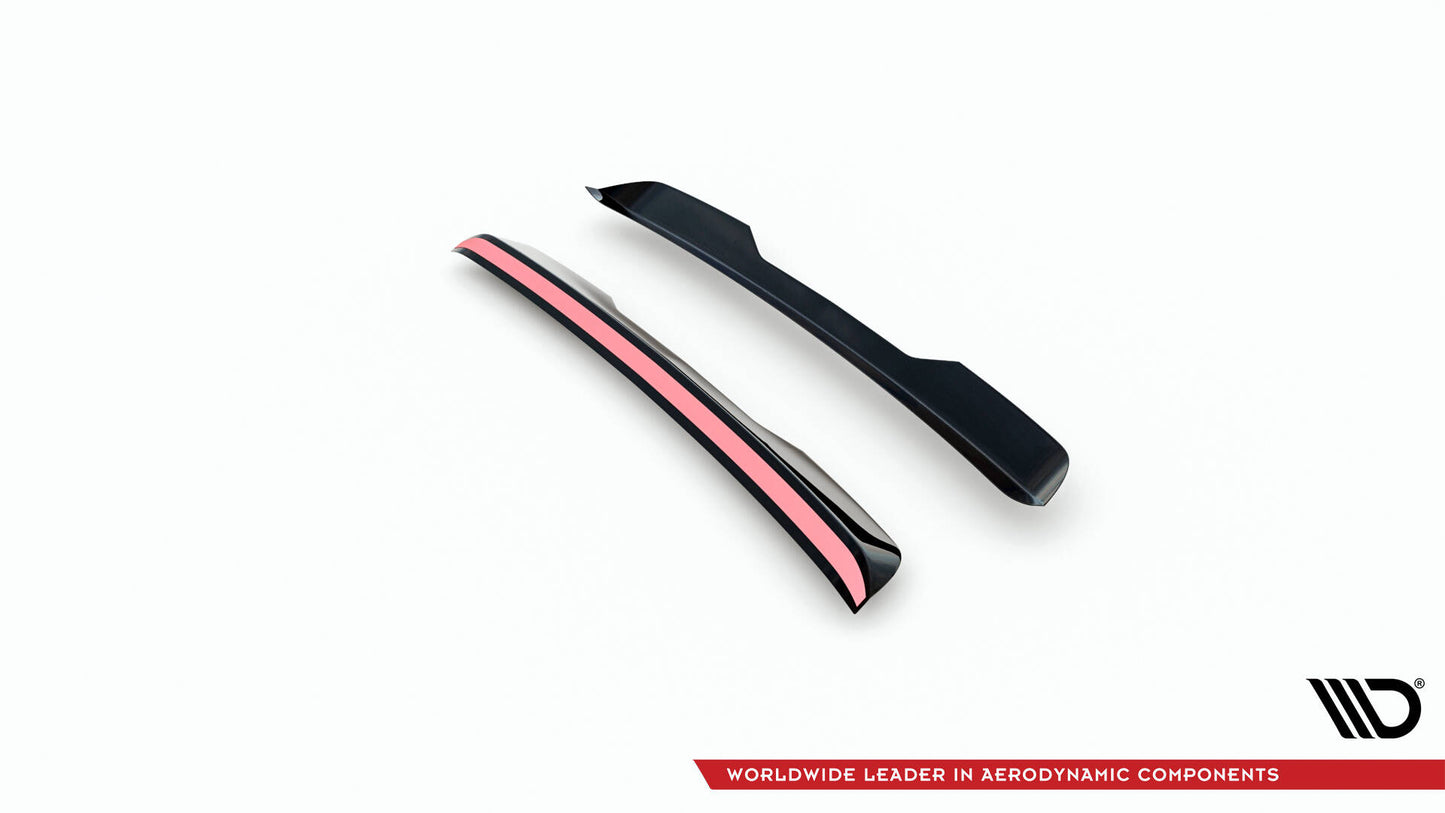 Maxton Spoiler CAP für BMW iX M-Paket i20 schwarz Hochglanz