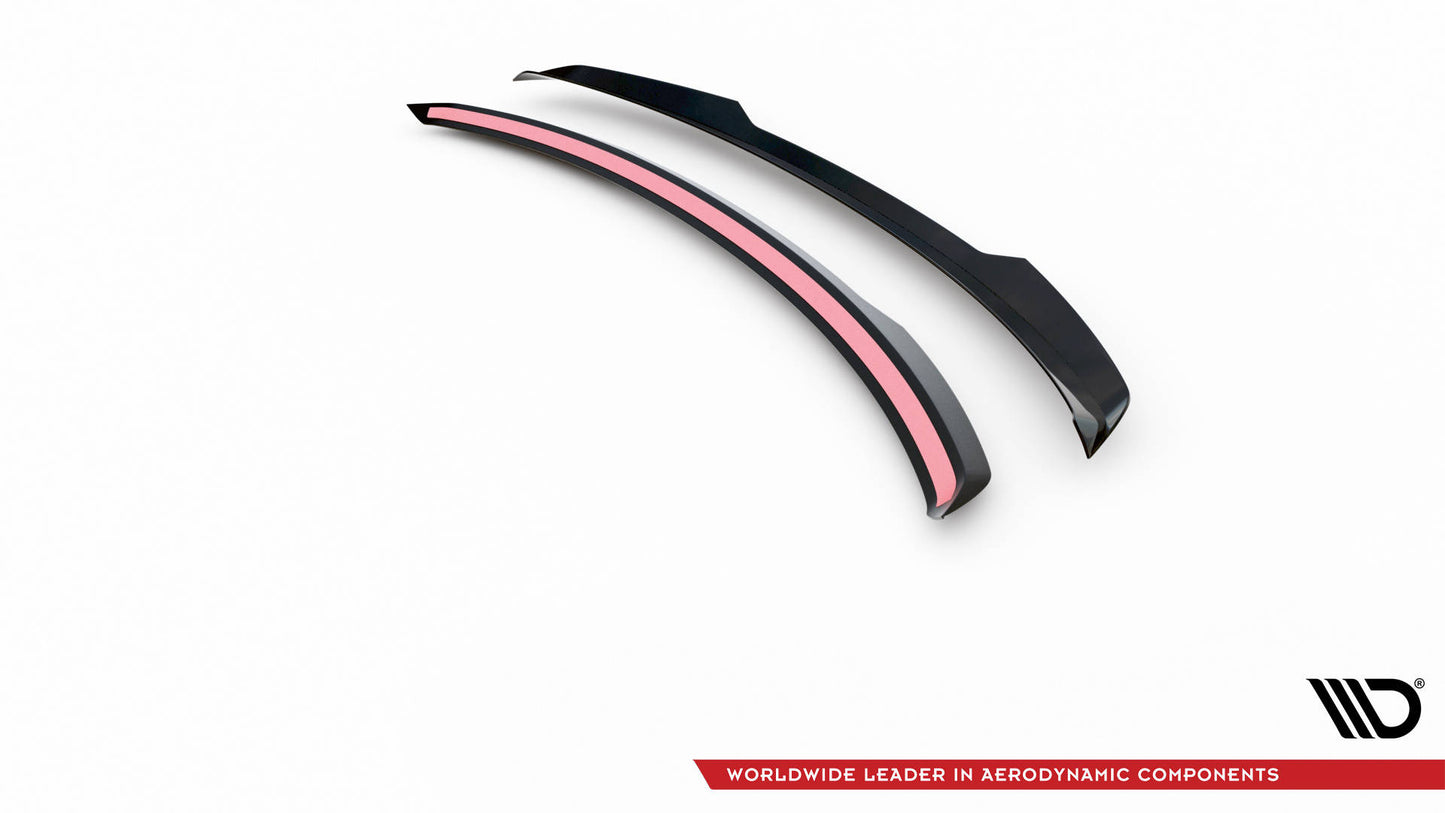 Maxton Spoiler CAP für Audi e-tron schwarz Hochglanz