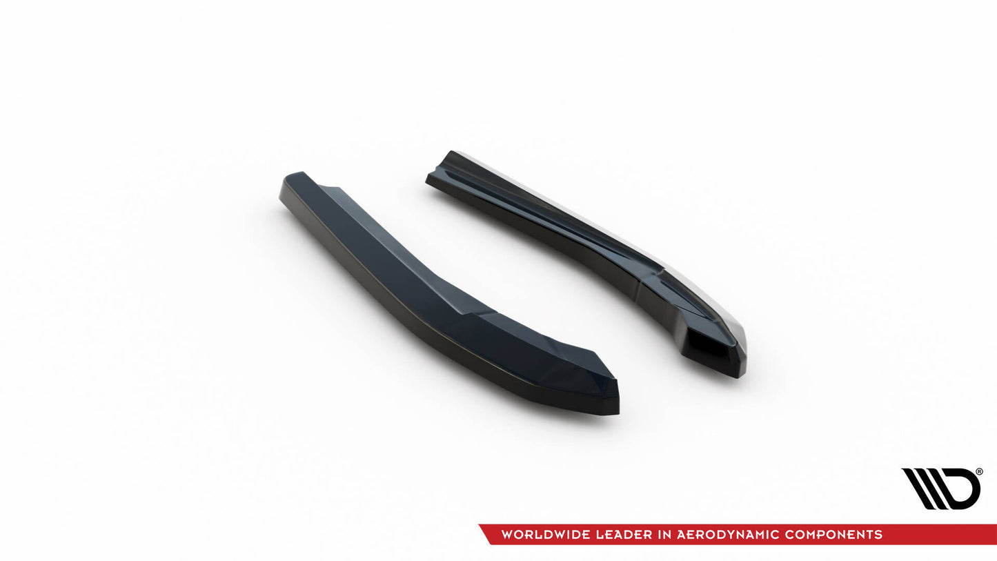 Maxton Heck Ansatz Flaps Diffusor V.1 für BMW M440i Gran Coupe G26 schwarz Hochglanz