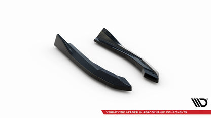 Maxton Heck Ansatz Flaps Diffusor V.2 für BMW M440i Gran Coupe G26 schwarz Hochglanz