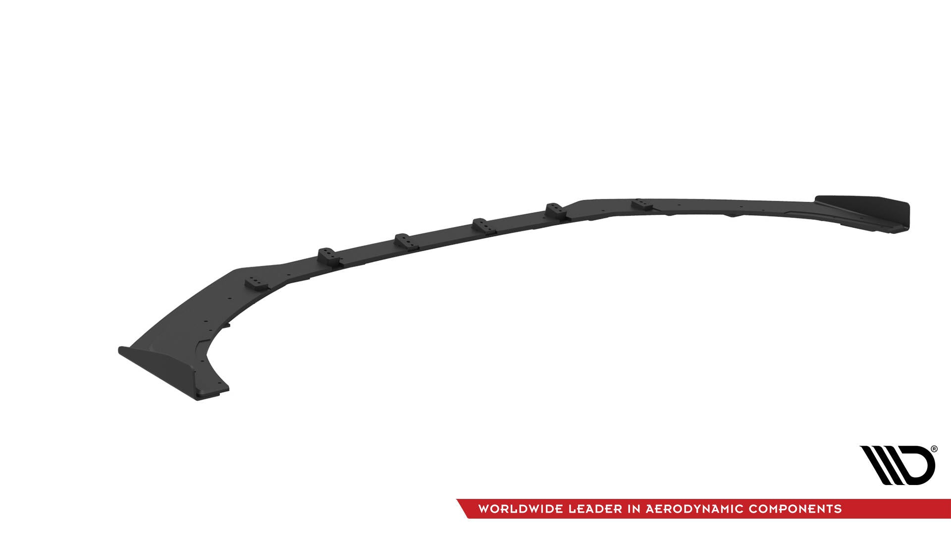 Maxton Street Pro Front Ansatz für +Flaps für + Flaps Audi S3 / A3 S-Line Limousine 8V schwarz Hochglanz