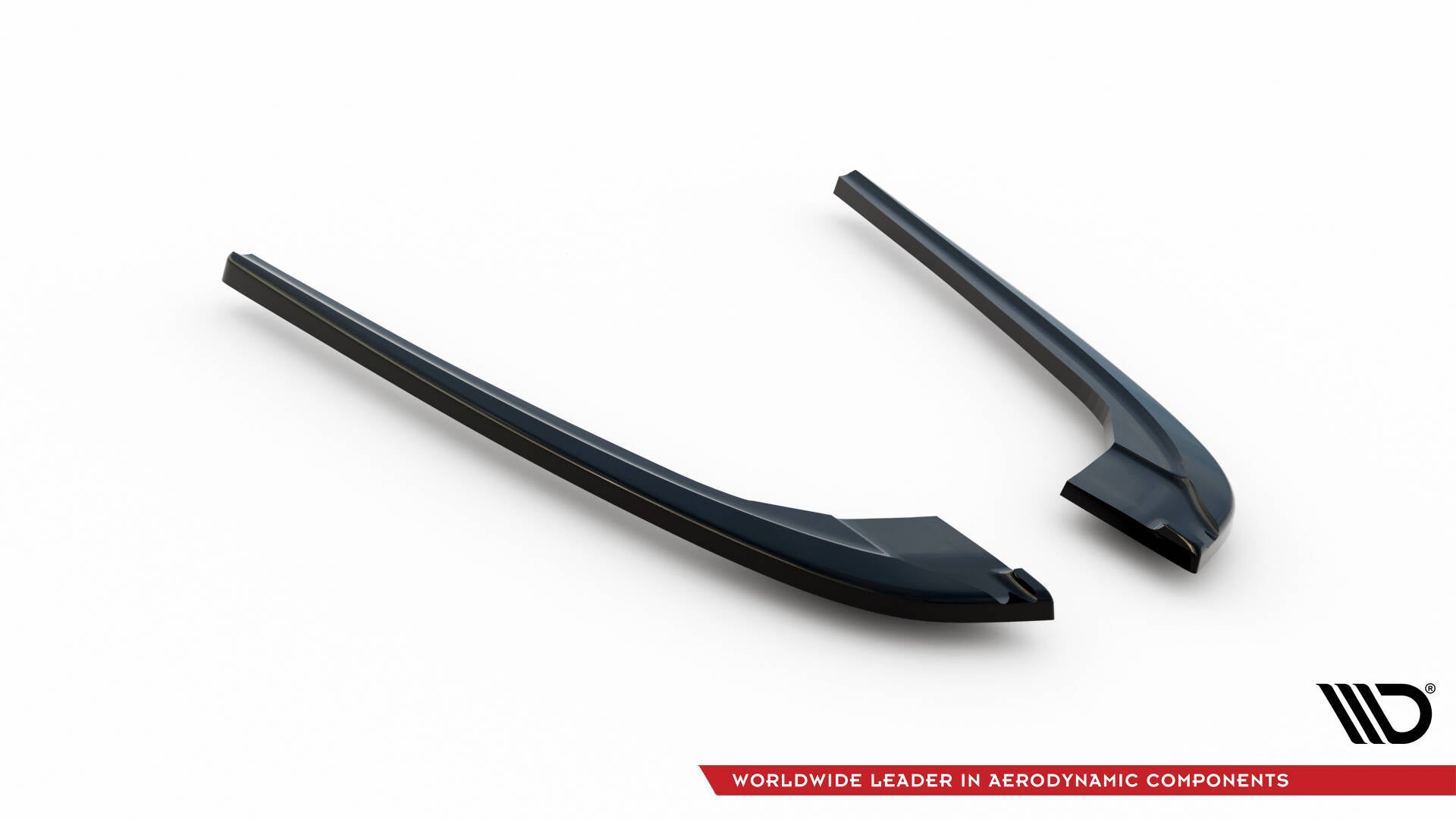 Maxton Heck Ansatz Flaps Diffusor V.3 für BMW 5er M-Paket F10 schwarz Hochglanz