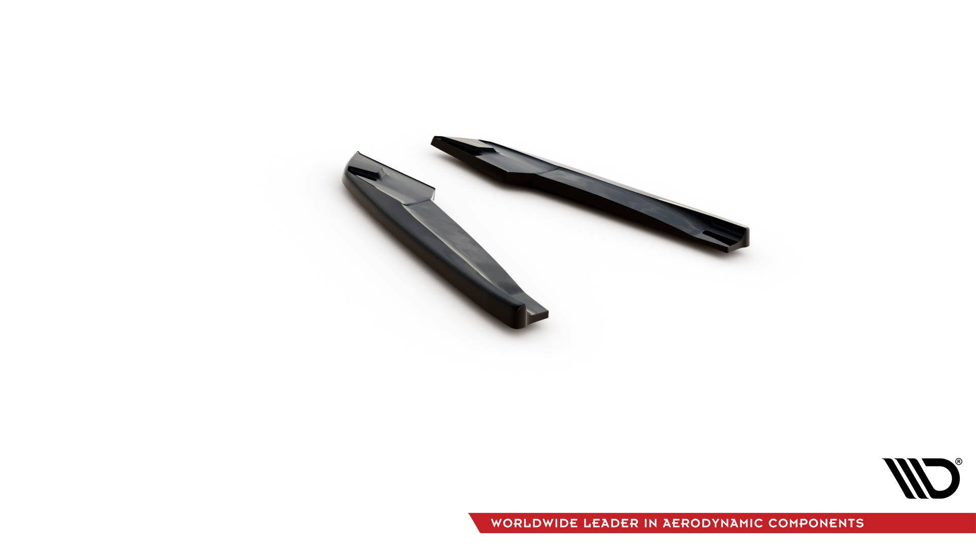 Maxton Heck Ansatz Flaps Diffusor für Audi S5 Coupe / Sportback F5 schwarz Hochglanz