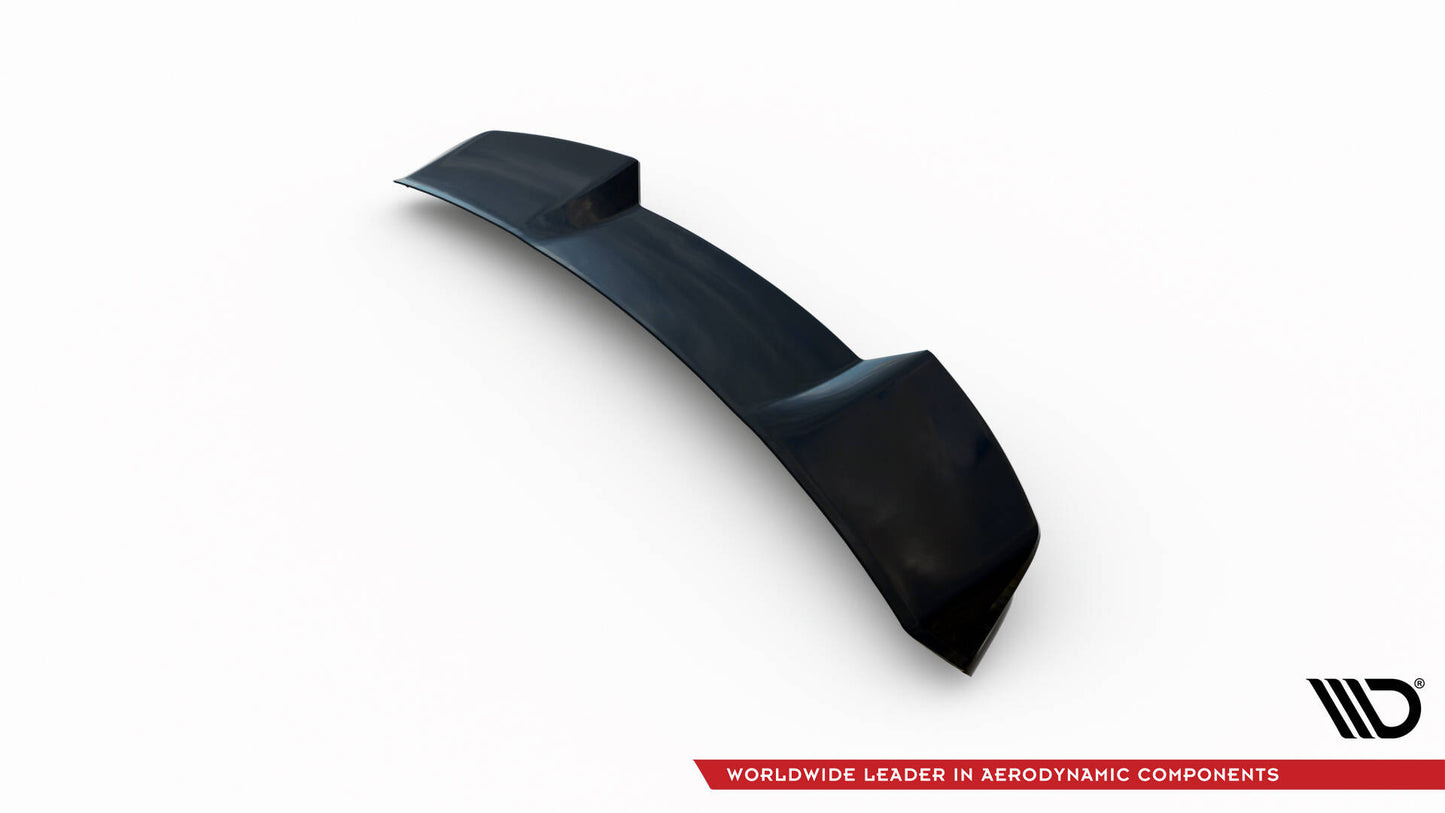 Maxton Höher Spoiler CAP für 3D Audi RSQ8 Mk1 schwarz Hochglanz