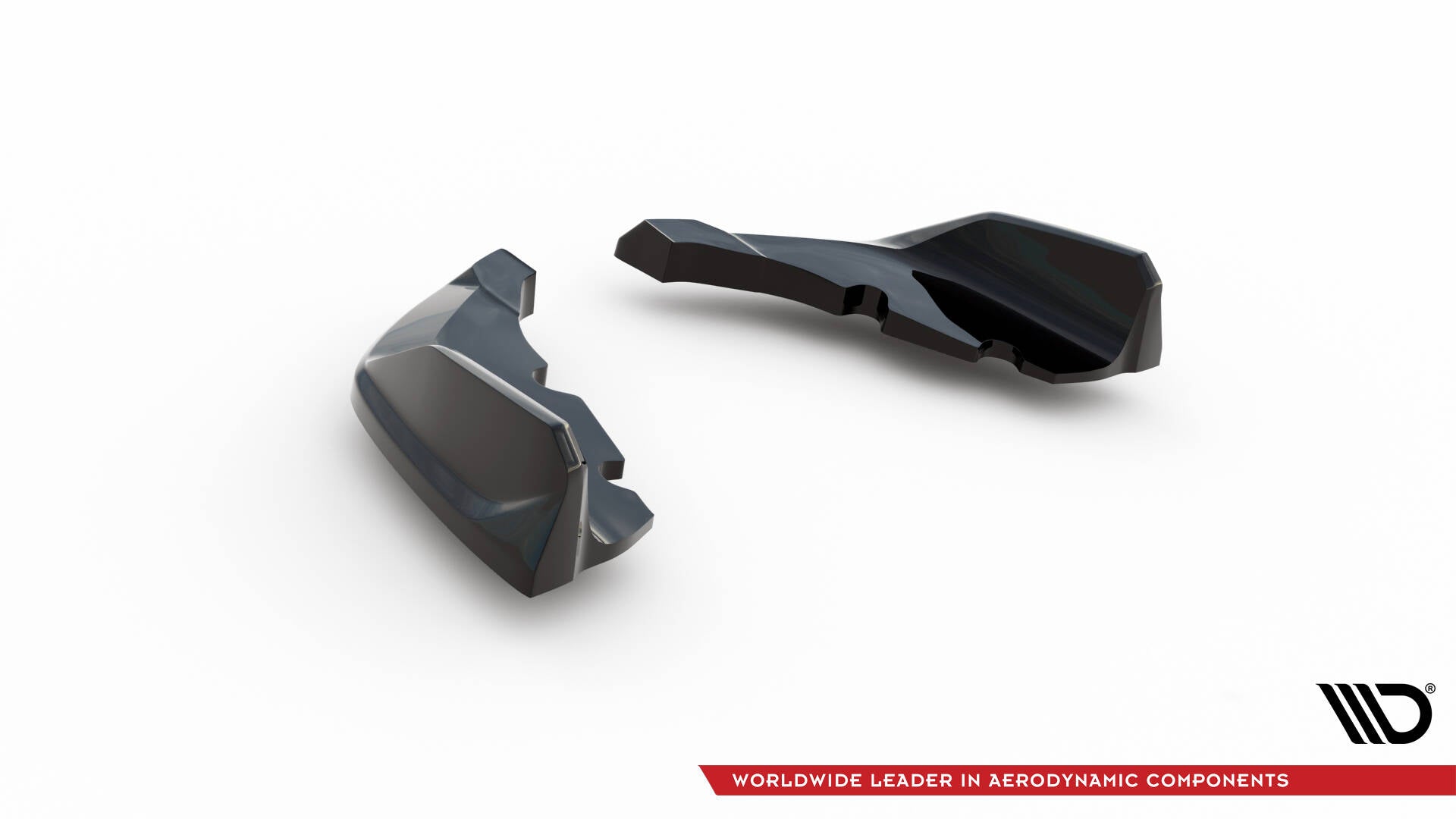 Maxton Heck Ansatz Flaps Diffusor für V.9 BMW 1er M-Paket / M135i F40 schwarz Hochglanz