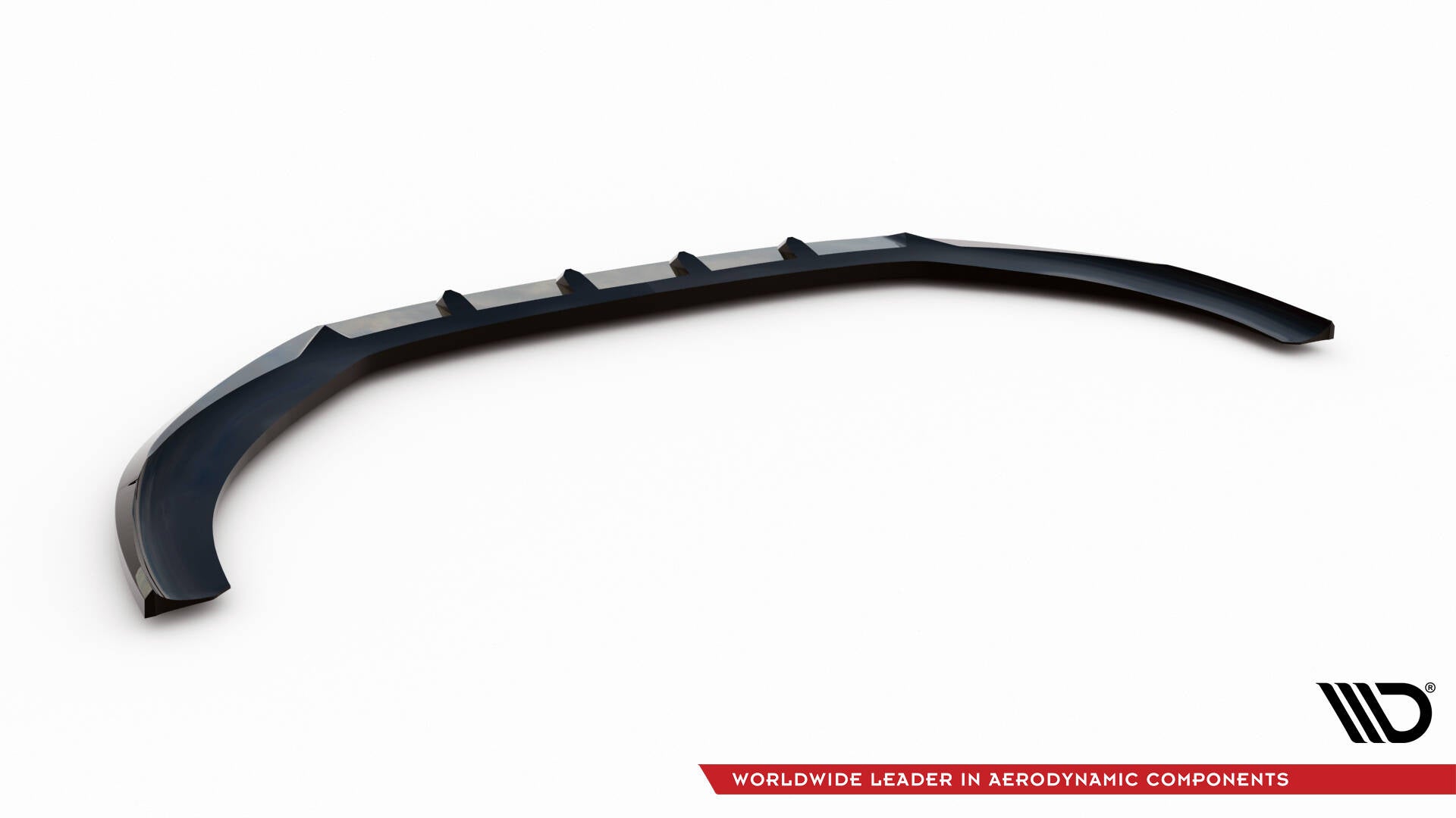 Maxton Front Ansatz V.1 für Audi S3 / A3 S-Line Sportback / Hatchback 8V schwarz Hochglanz