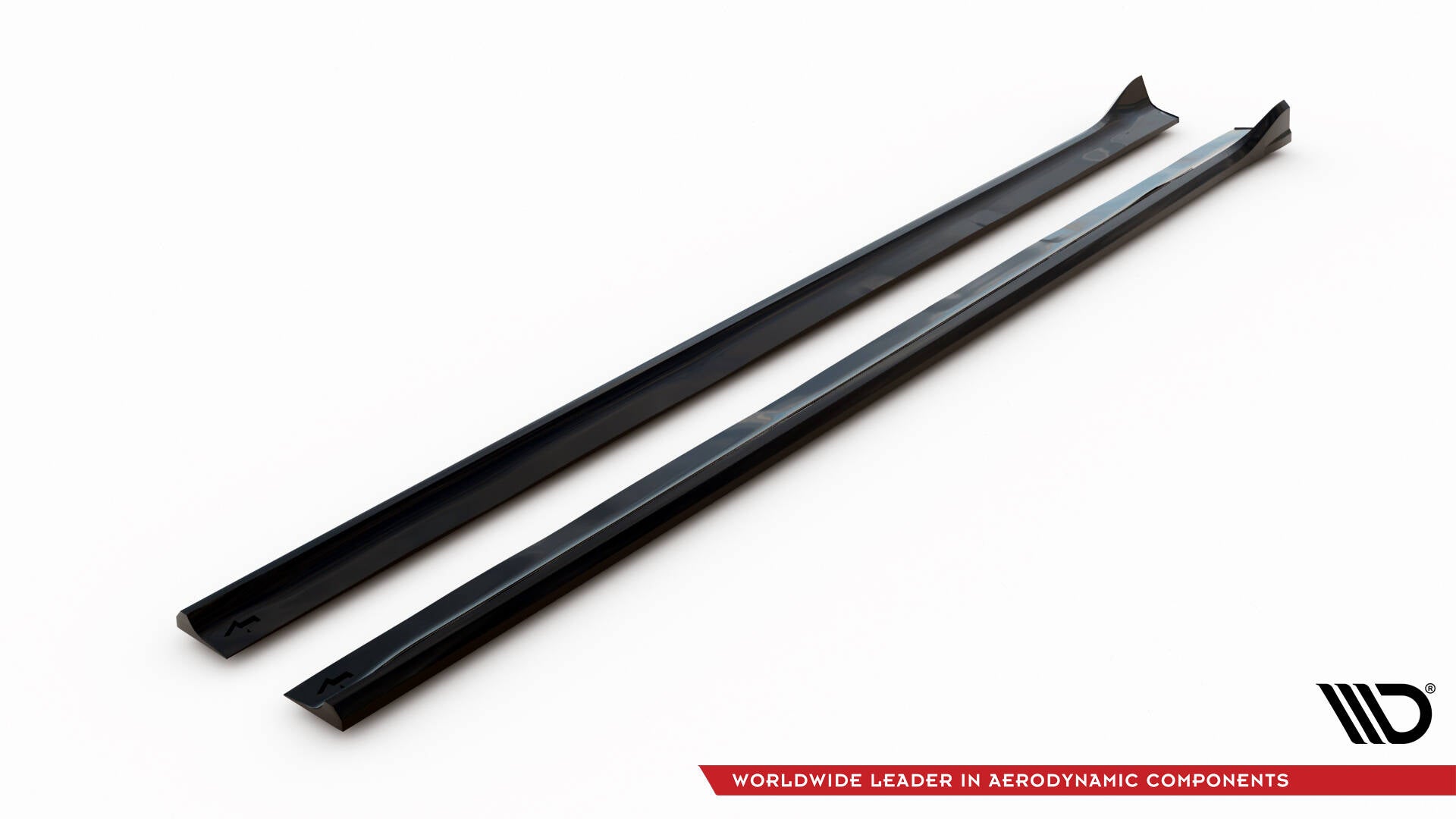 Maxton Seitenschweller Ansatz für Chrysler 300 Mk2 schwarz Hochglanz