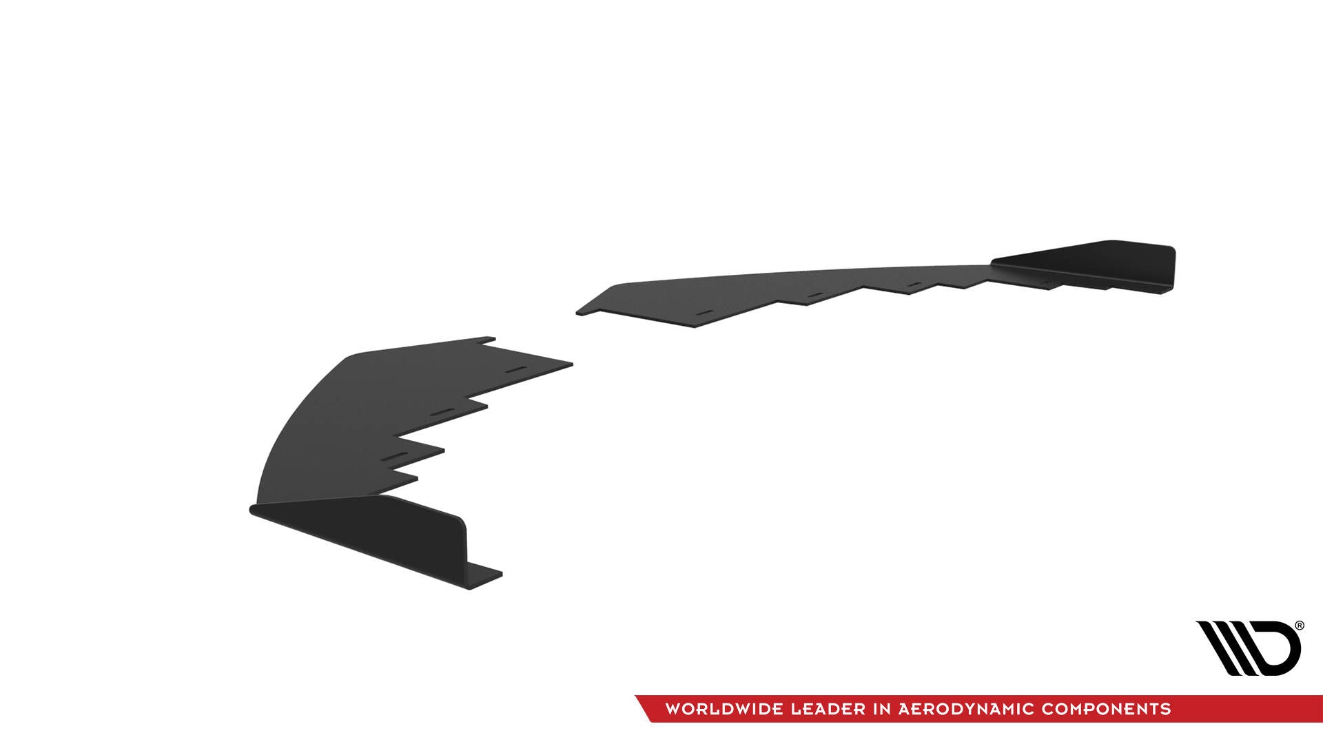 Maxton Front Flaps Audi A7 RS7 Look C7 schwarz Hochglanz