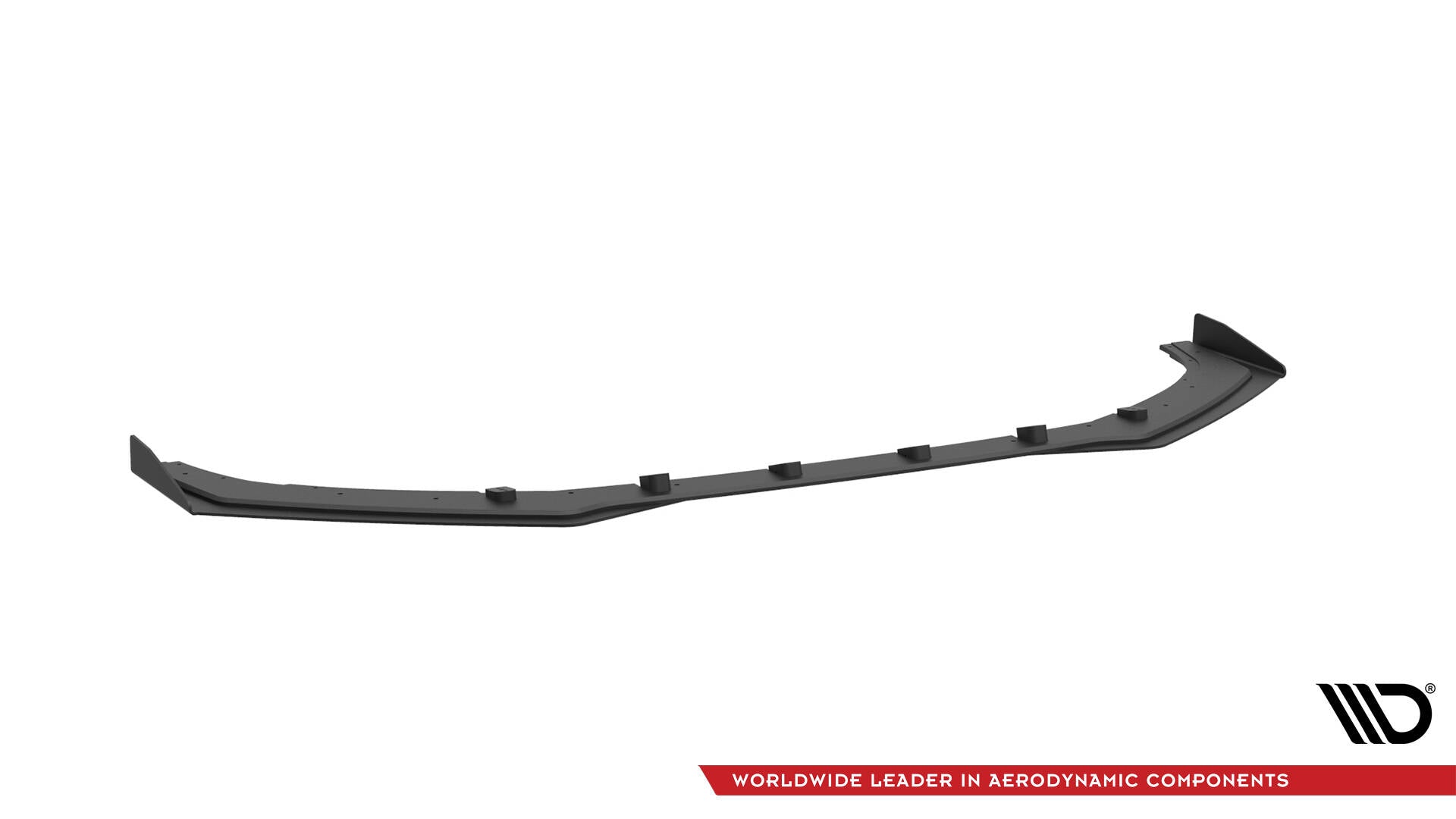 Maxton Street Pro Front Ansatz für +Flaps für + Flaps Audi S3 / A3 S-Line Limousine 8V schwarz Hochglanz