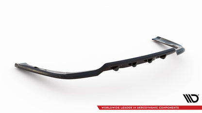 Maxton Mittlerer Diffusor Heck Ansatz DTM Look für Chrysler Pacifica Mk2 Facelift schwarz Hochglanz