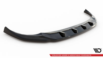 Maxton Front Ansatz V.3 für BMW 2 Coupe G42 schwarz Hochglanz